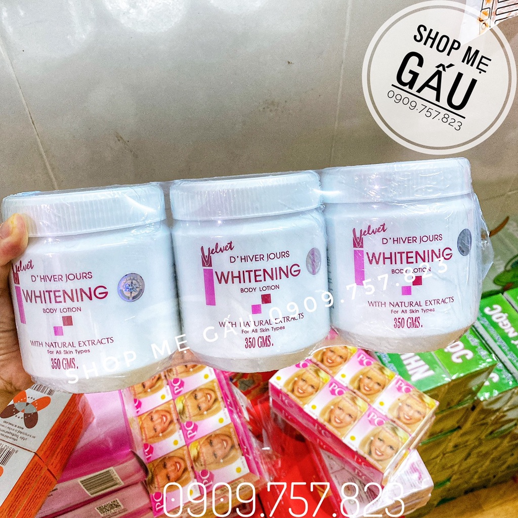 Lẻ 1 hũ body velvet 350g