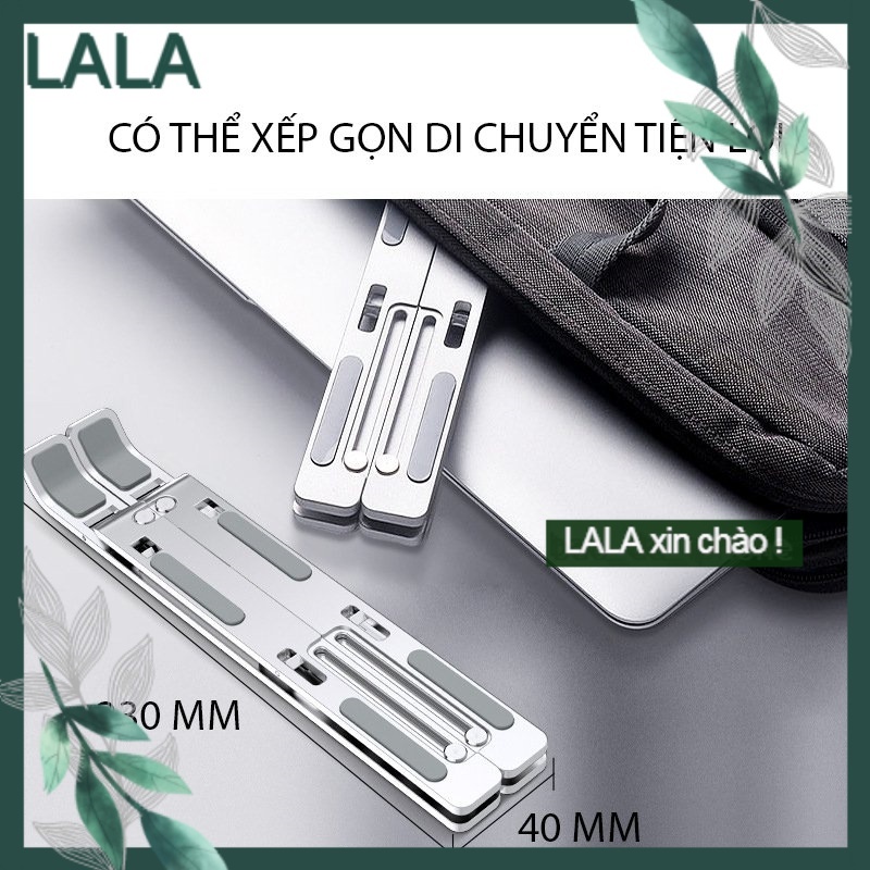 Giá Đỡ Laptop Macbook Nhôm Gấp Gọn Tản Nhiệt Laptop, Máy Tính Bảng, iPad, Điện Thoại N3