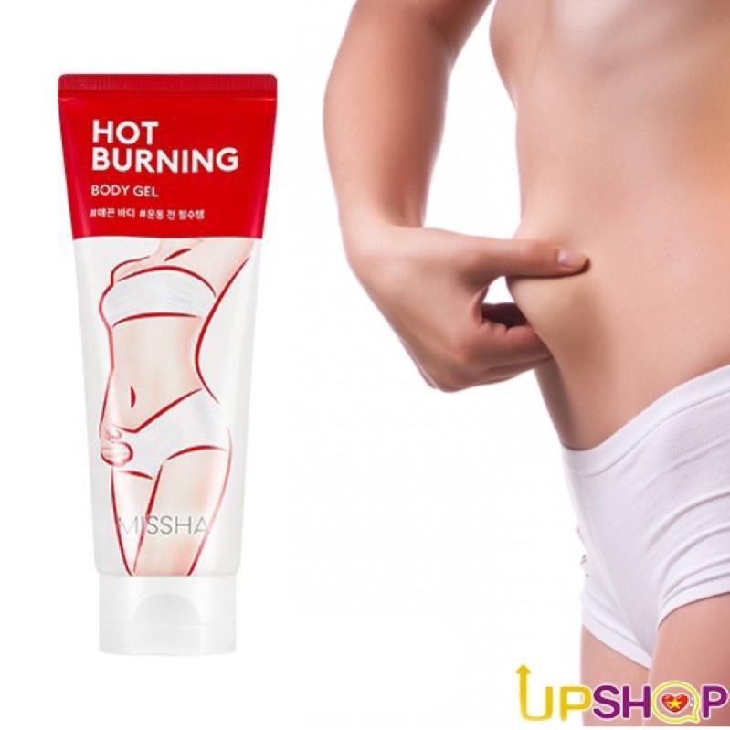 Kem Tan Mỡ Missha Hot Burning Perfect Body Gel tuýp 200ml