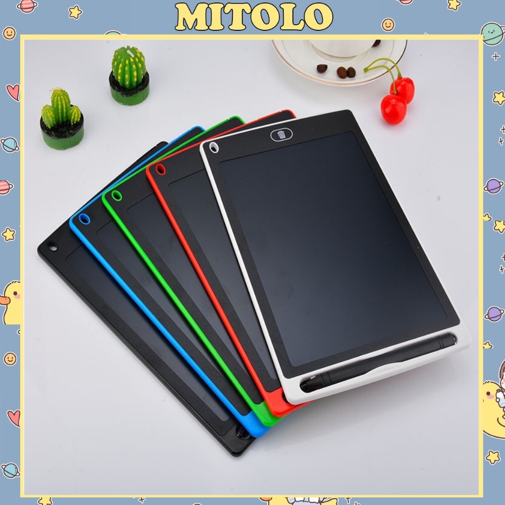 Bảng vẽ điện tử LCD bảng xoá thông minh MITOLO bảng tự xoá loại 8.5inch 10inch 12inch