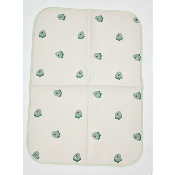 Lót tè/lót chống thấm 4D kích thước lớn 70x90cm xuất Hàn Quốc