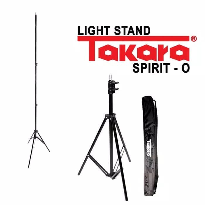 Giá Đỡ Ba Chân Takara Light Spirit 0 Takara Spirit O Cho Đèn & Studio + Túi Đựng