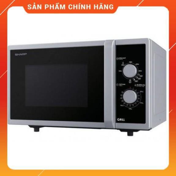 [FreeShip] R-G322VN-S | Lò vi sóng Sharp R-G322VN-S 23 lít, có nướng (Hàng chính hãng) Huy Anh