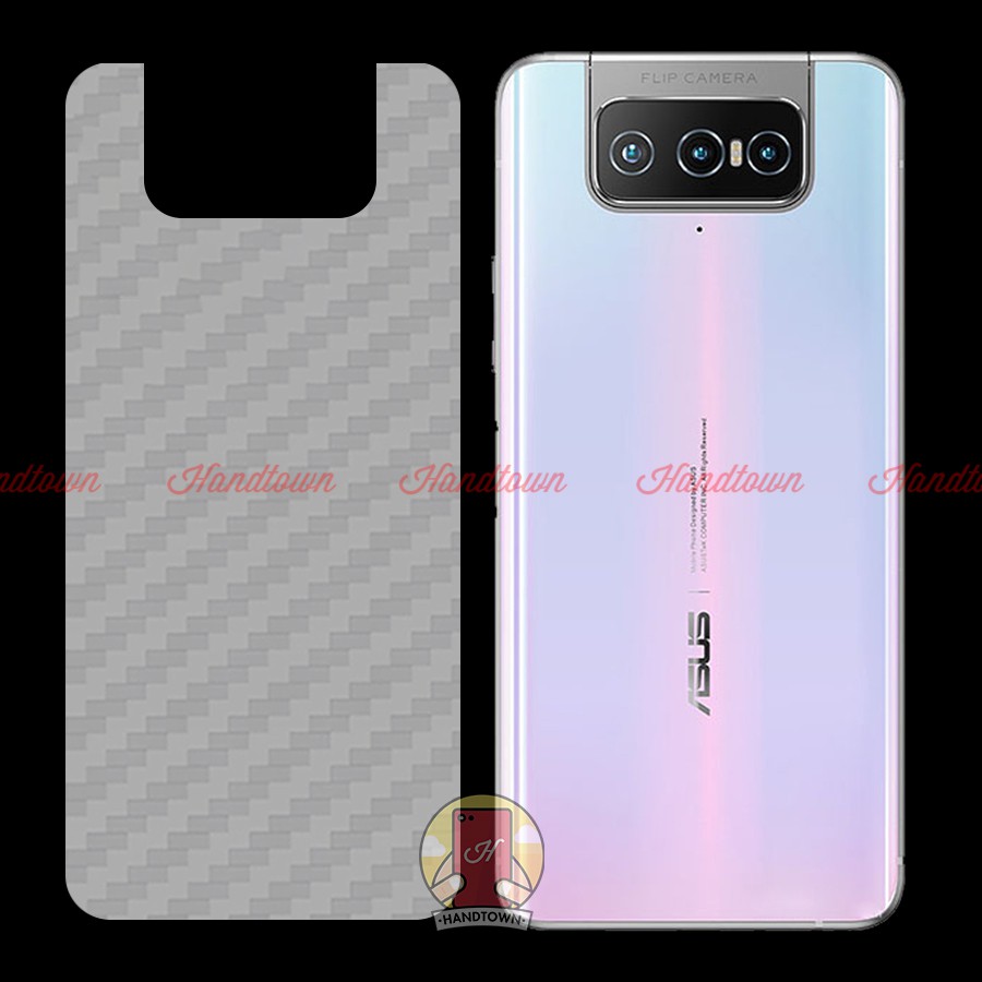 Miếng dán lưng cacbon Zenfone 7 ZS670KS / Zenfone 7 Pro ZS671KS