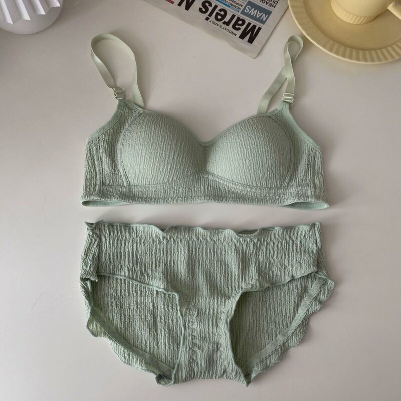 1 Bộ Đồ Lót Cotton Không Đường May Mềm Mại Nâng Ngực Thời Trang Cho Nữ | BigBuy360 - bigbuy360.vn