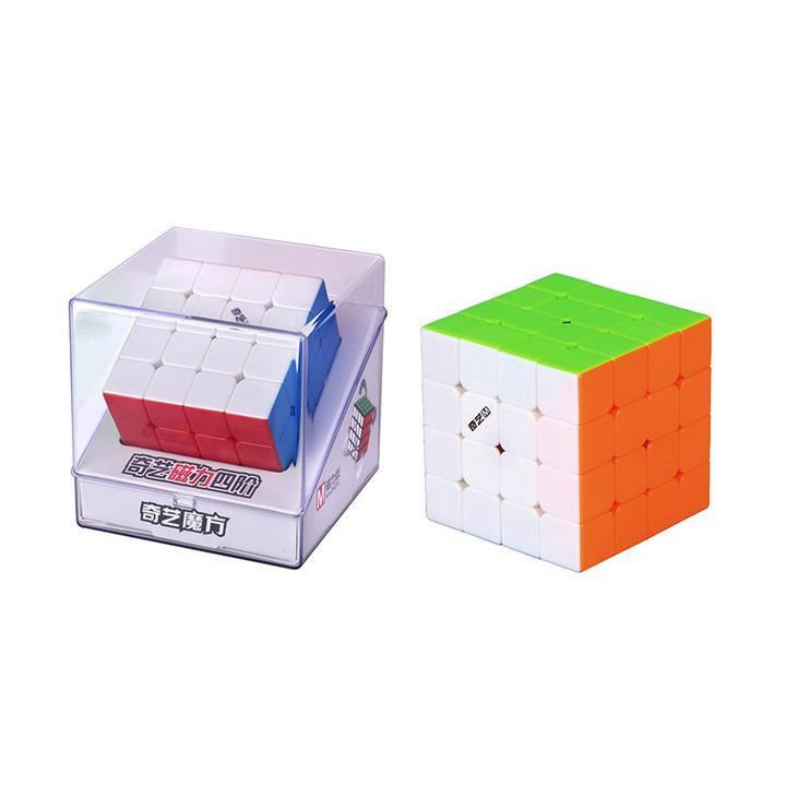 [Chính Hãng] Rubik 4x4 Nam Châm QiYi MS Magnetic Stickerless Rubik 4 Tầng