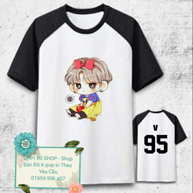 Áo Raplang BTS in theo yêu cầu