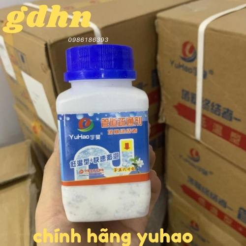 [Chính hãng YuHao] Bột Thông Tắc Cống Bồn Cầu Bồn Rửa Mặt Đường Ống