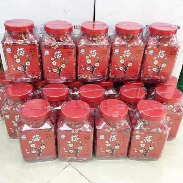 Ô mai xí muội hoa đào