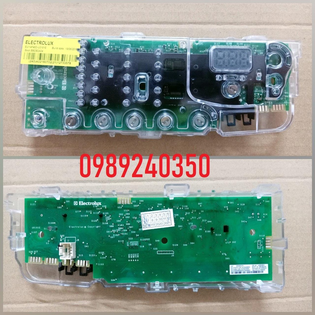 Bo mạch hiển thị máy giặt Electrolux EWF 85743 chính hãng