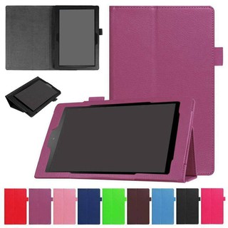 For amazon kindle fire hd 8 /hd 8 plus 10th gen 2020 slim pu leather case stand cover
