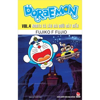 Truyện tranh Doraemon truyện dài tập 4 - Nobita và lâu đài dưới đáy biển