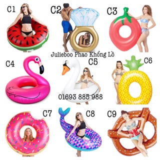 Phao bơi khổng lồ - loại ring float