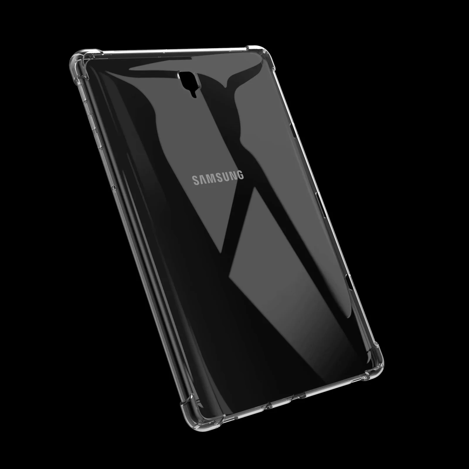 Shockproof Clear  For samsung GalyxyTab A S6 Lite  P610 P615 10.4 inch S6 T860 T865 10.5 S7 2020 T870 T875 11 S7 Plus T970 T975 12.4  A7 T505 S4 T830 t835 10.5 S5E 2019 T720 T725 10.5 inch  Kids Shockproof TPU Case Cover Safe  Cover Casing