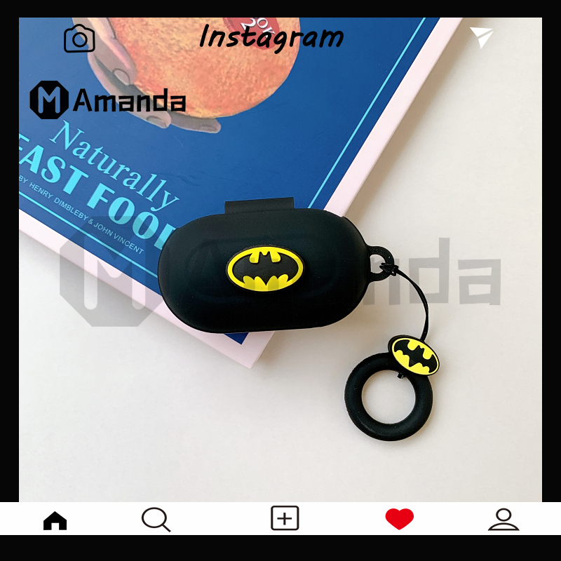 Vỏ bảo vệ hộp sạc tai nghe silicon chống bụi cho Samsung Galaxy Buds/Buds+/Buds Plus