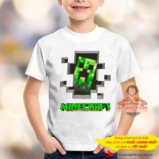 (HOT) ÁO THUN MINECRAFT ĐỦ SIZE SIÊU ĐẸP MC9