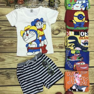 Đồ bộ bé trai size nhí