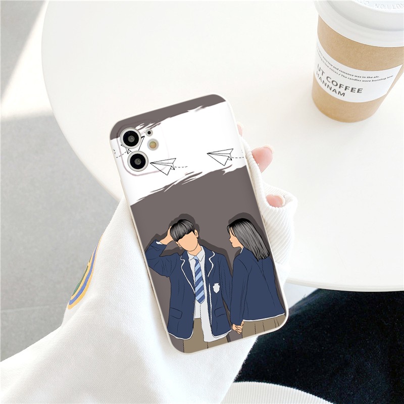 Ốp iphone Cặp đôi học đường ốp mềm dẻo iphone 6/6plus/7/7plus/8/8plus/x/xr/xs/11/12/13/14pro/max/promax tr1218