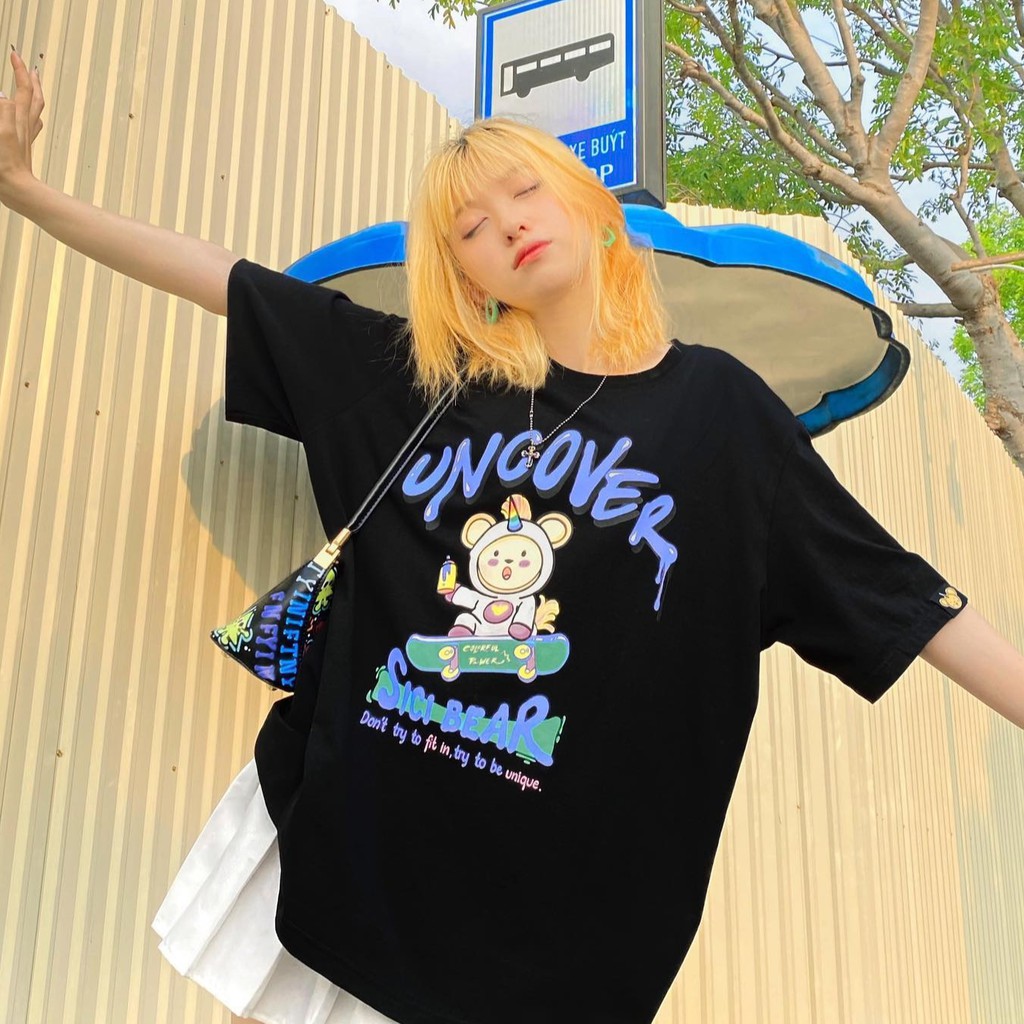 Áo thun UNCOVER ván trượt áo Skateboard nam nữ Kun shop Full tag hãng | BigBuy360 - bigbuy360.vn