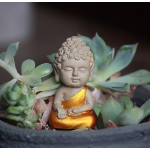 Bộ 8+1 tượng phật 🎁FREESHIP🎁  Tượng phật trang trí xe hơi, tiểu cảnh, bàn, bể cá | BigBuy360 - bigbuy360.vn