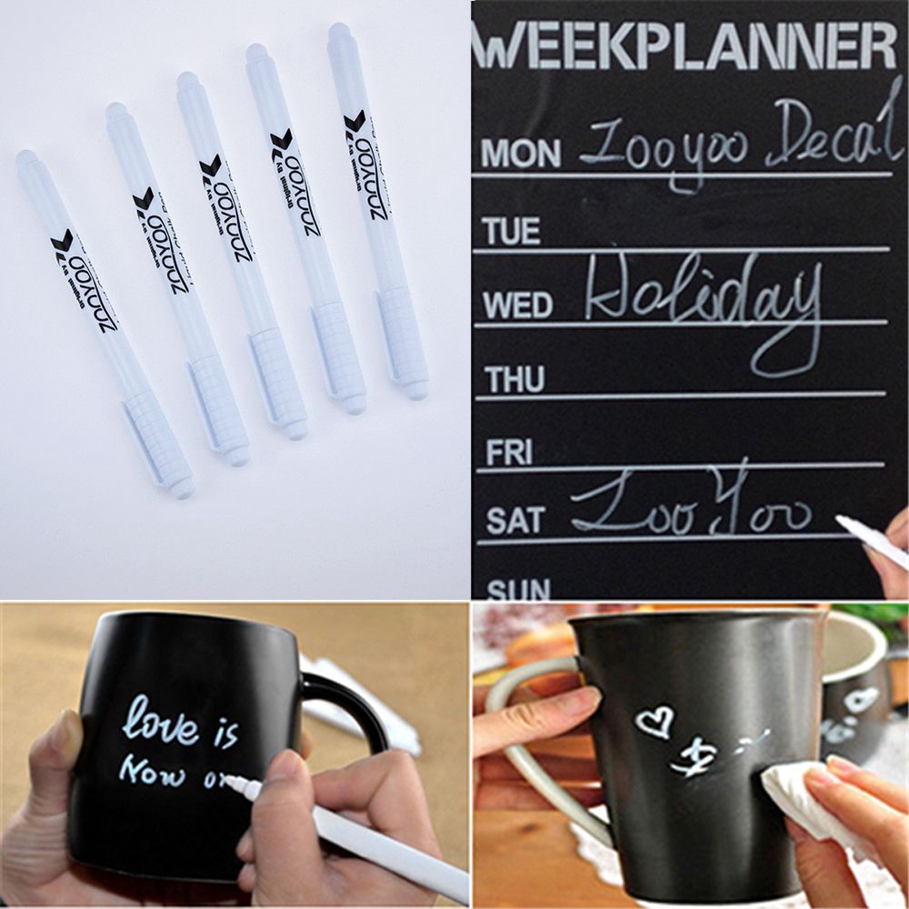 Bút phấn nước màu trắng tiện dụng