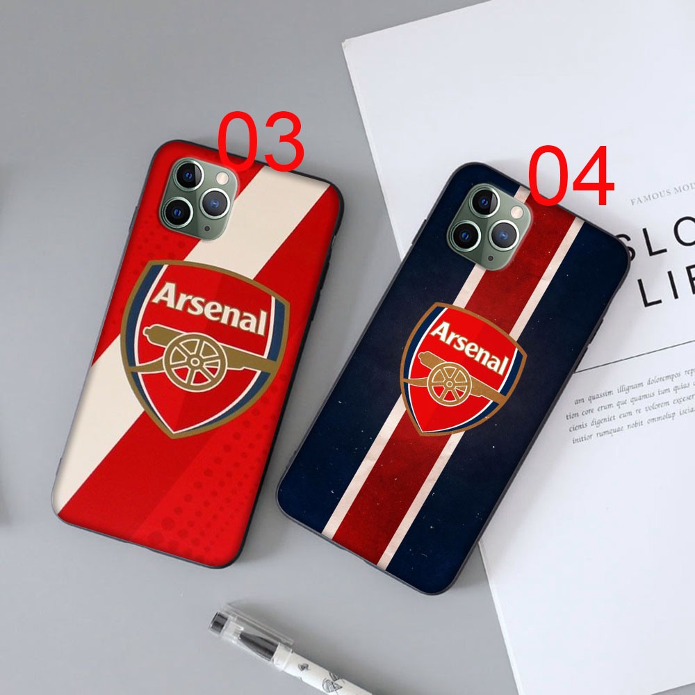 Ốp Lưng In Hình Đội Bóng Arsenal Cá Tính Cho Iphone X Xr Xs Max 1 + 7 7t Pro