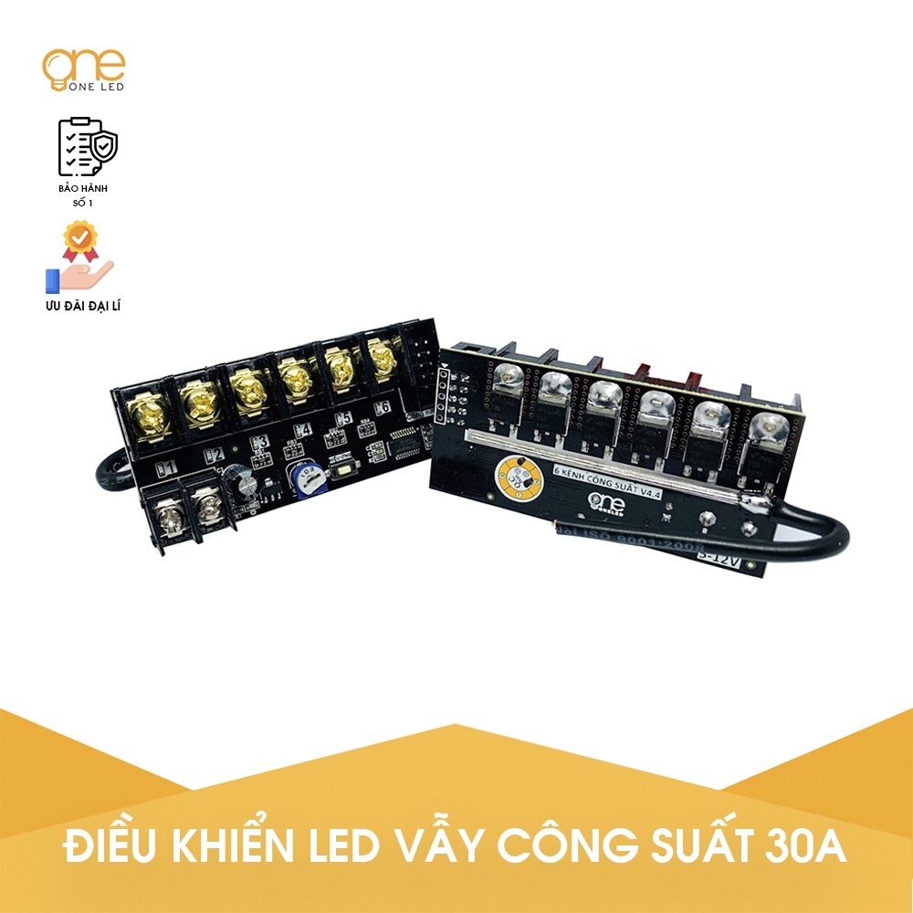 Mạch điều khiển LED vẫy quảng cáo 4 kênh, 6 kênh, 8 kênh, 12 kênh, 16 kênh, 24 kênh 30A