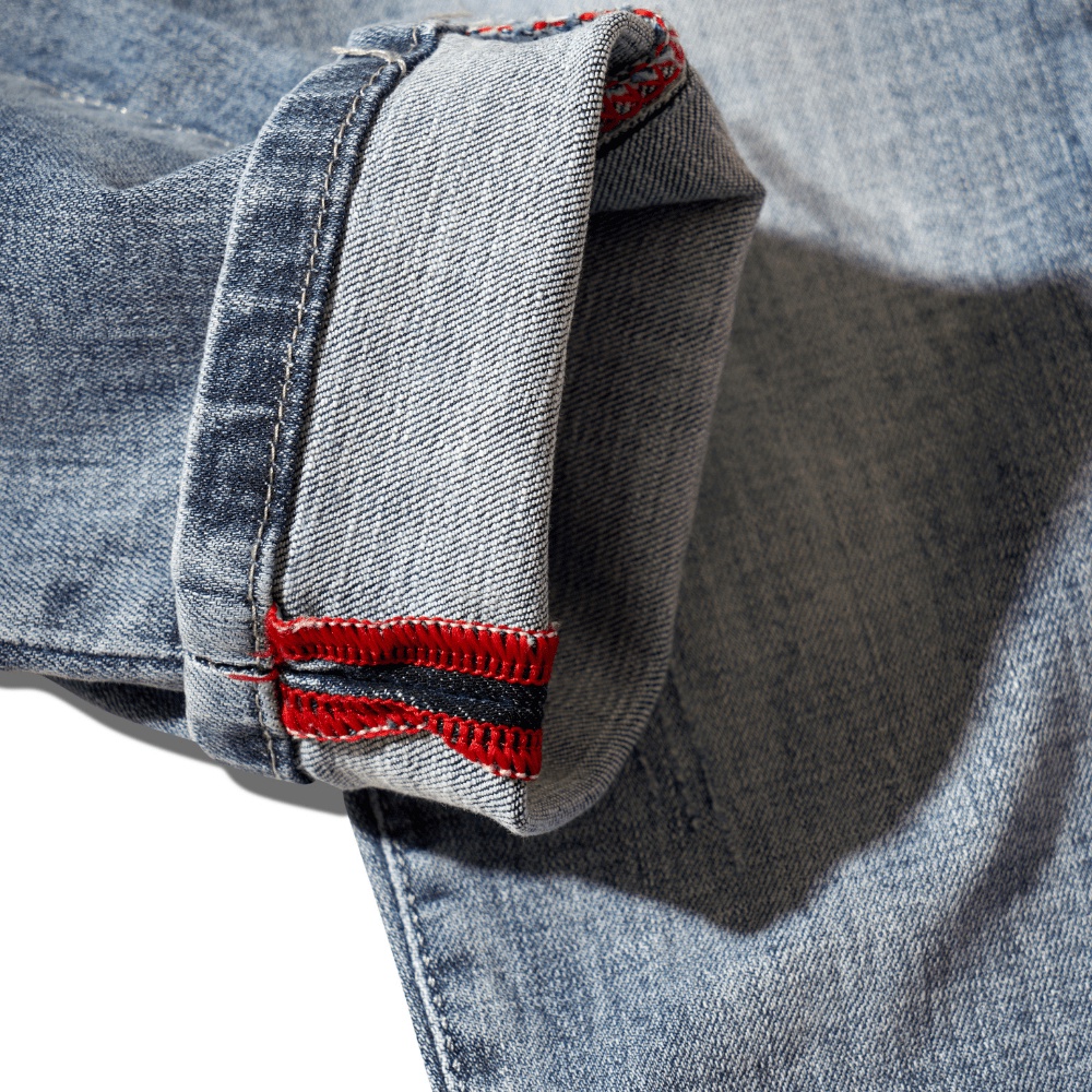 Quần jean nam trơn xanh nhạt  KBOY SHOP  form trẻ trung, trơn gối ống ôm chất bò cao cấp vải mềm mịn hợp dáng - QJ33 | BigBuy360 - bigbuy360.vn