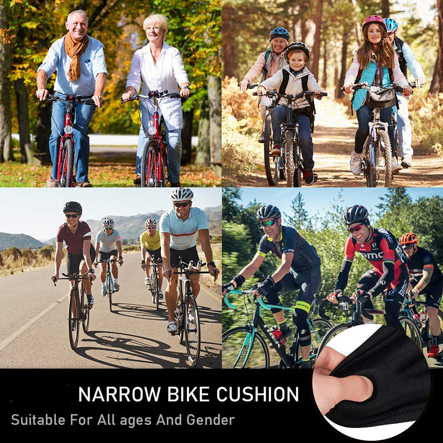 Vỏ bọc yên xe đạp bằng cao su non siêu mềm 3D thoải mái chống thấm nước