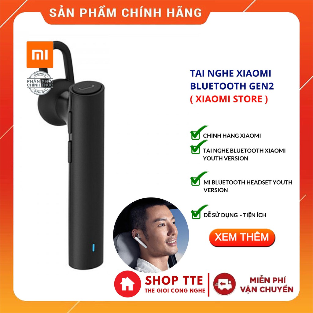 [NHẬP WTCHFST12 HOÀN 20K XU]Tai nghe Xiaomi Mi Bluetooth