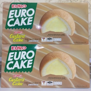 Thanh Hoá - Bánh trứng Thái EURO CAKE, hộp 12 cái x 17g