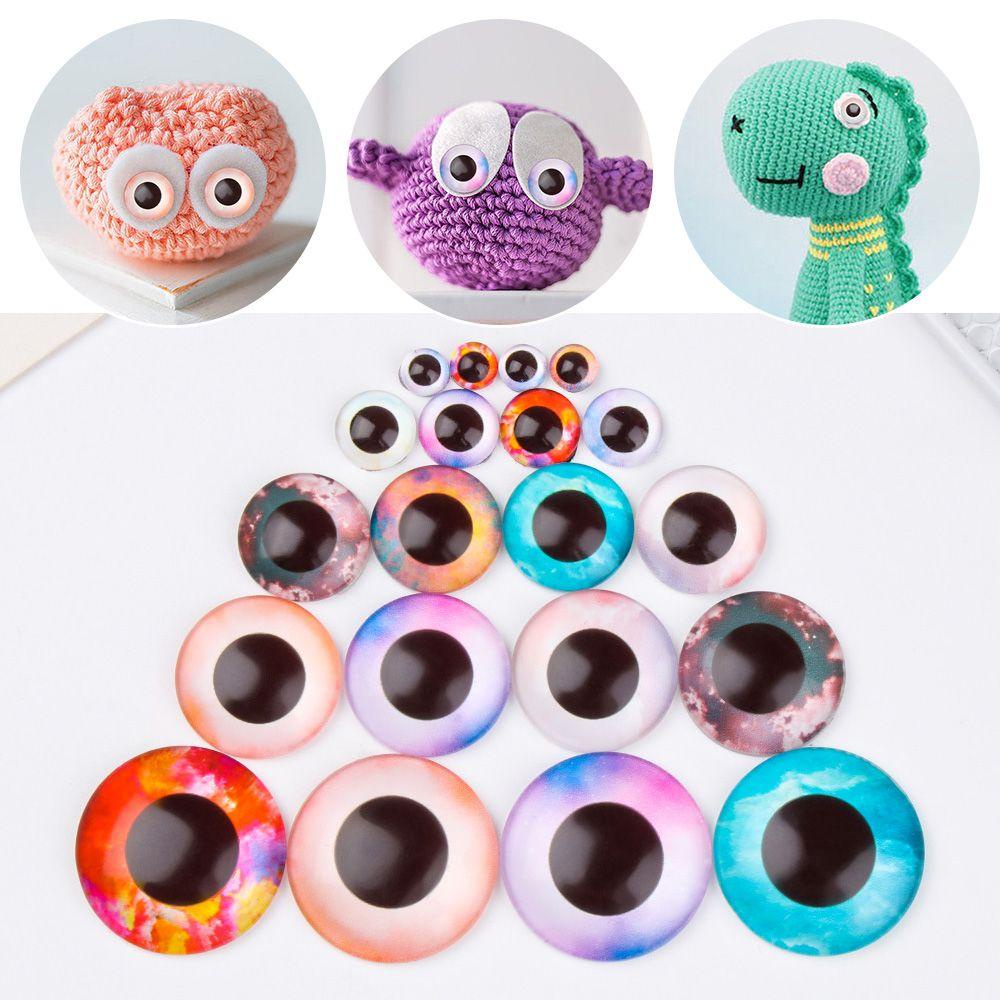 50 Con Mắt Giả Cho Búp Bê 6 / 10 / 16 / 20 / 25mm