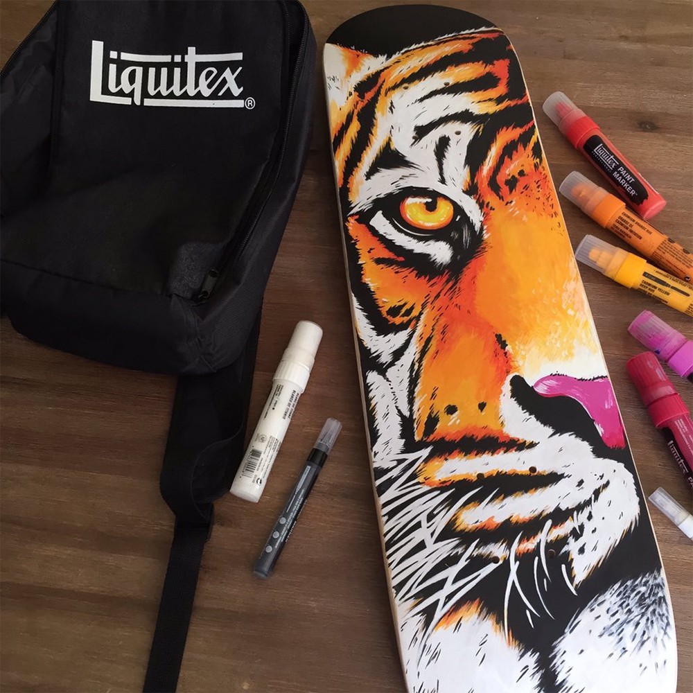 Liquitex pro acrylic marker 6 màu (2-4mm/ 8-15mm)