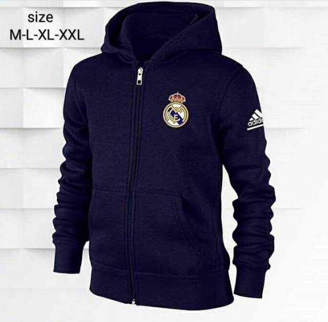 Áo Khoác Hoodie Real Madrid