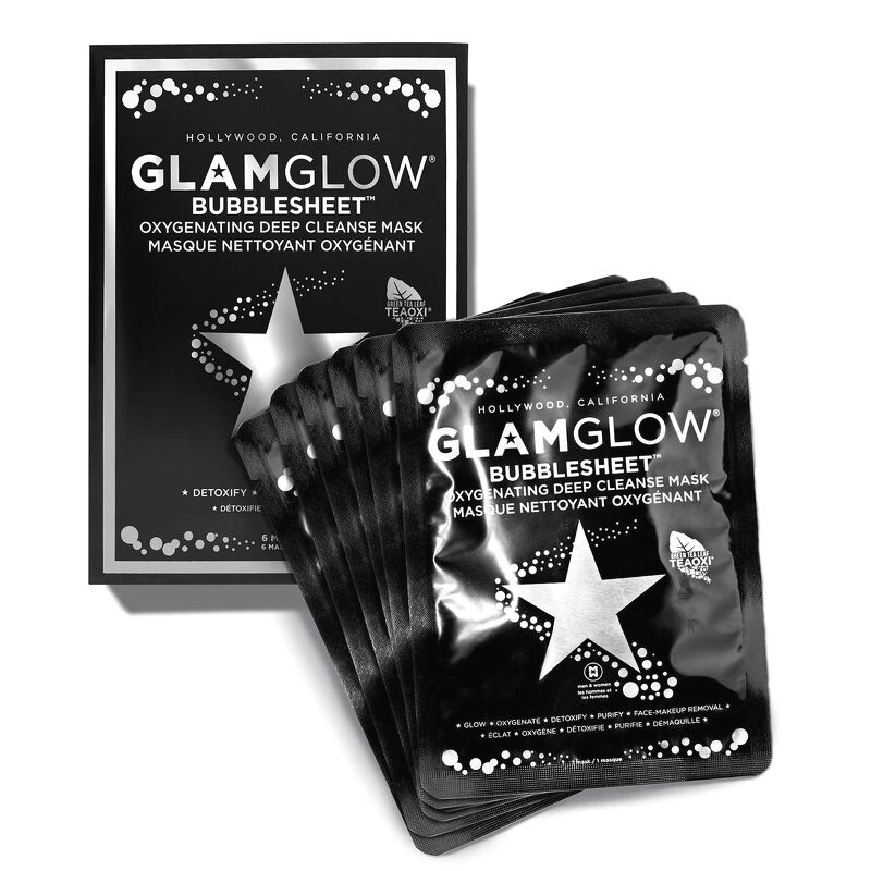 Mặt nạ Glamglow Bubblesheet Oxygenating Deep Cleanse Mask 1