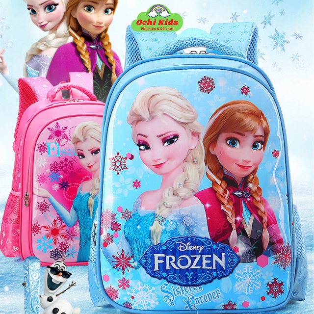 Balo chống nước, balo đi học cho bé cấp 1, cặp sách tiểu học bé trai gái Ochi Kids