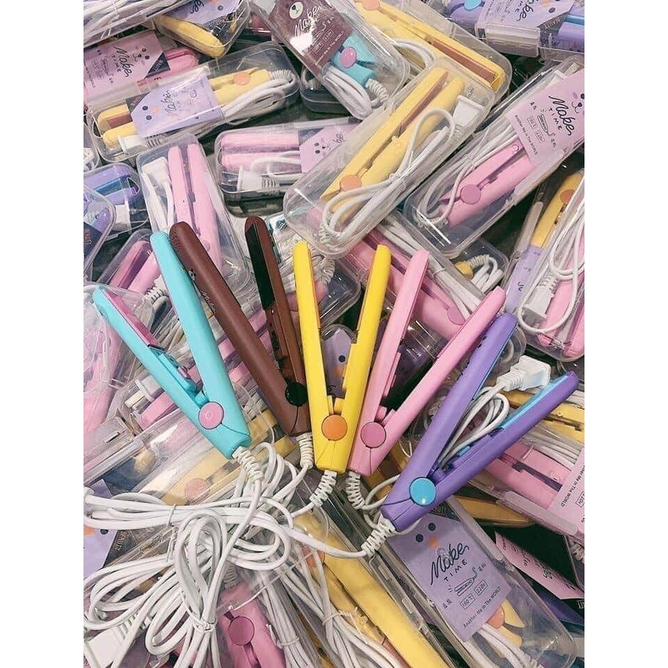 Máy là mini xinh xắn giá rẻ kèm hộp sỉ 50c-18,5k. thùng 18k