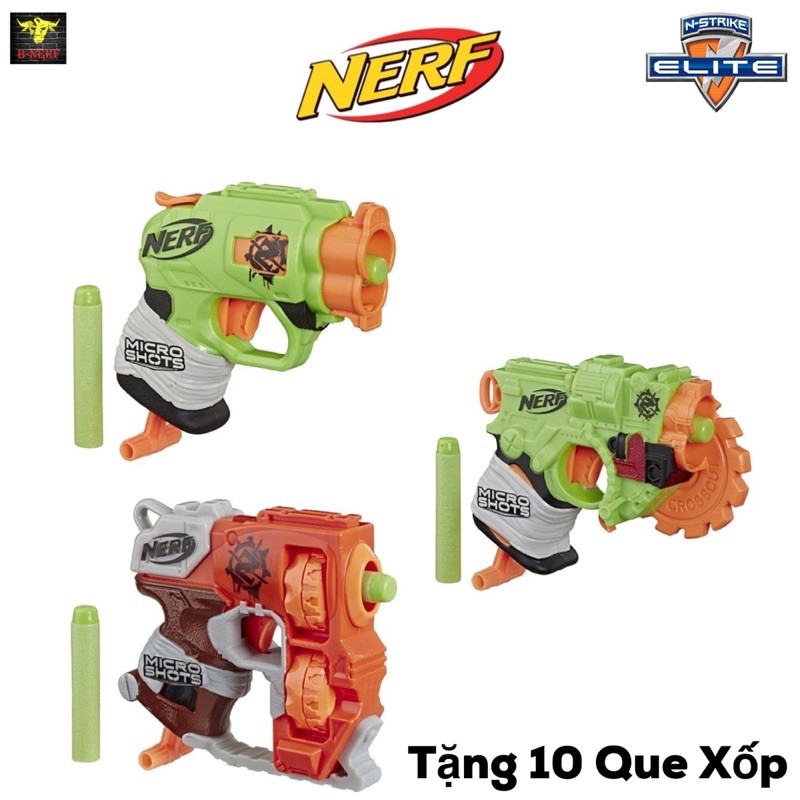 Đồ Chơi Microshots 3 Tặng 10 que Xốp