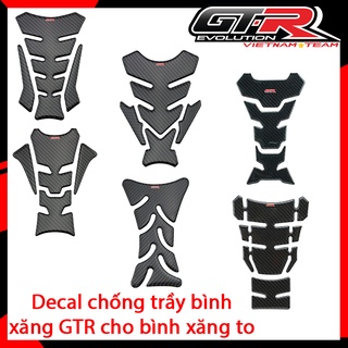 [Chính hãng] Carbon dán chống trầy chống trầy bình xăng GTR cho nhiều dòng xe có bình xăng lớn