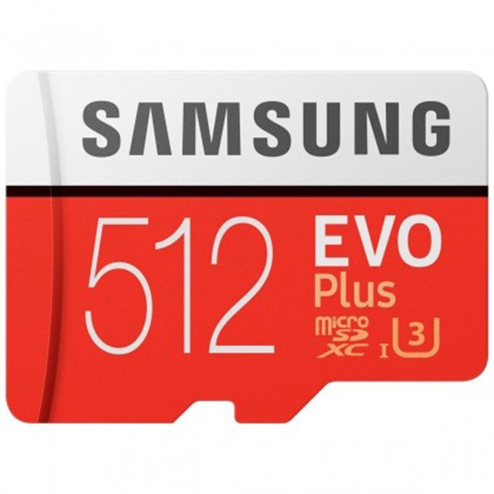 Thẻ nhớ micro SD samsung Evo plus 512GB 130Mbs 4K Video