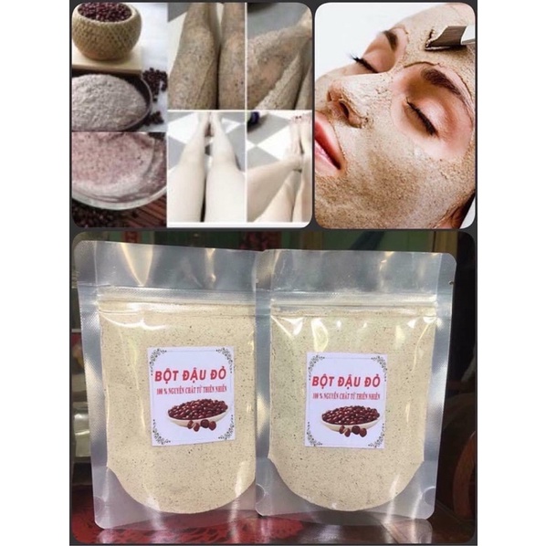 Bột Ủ Trắng Đậu Đỏ Nguyên Chất Nhà Làm 100%
