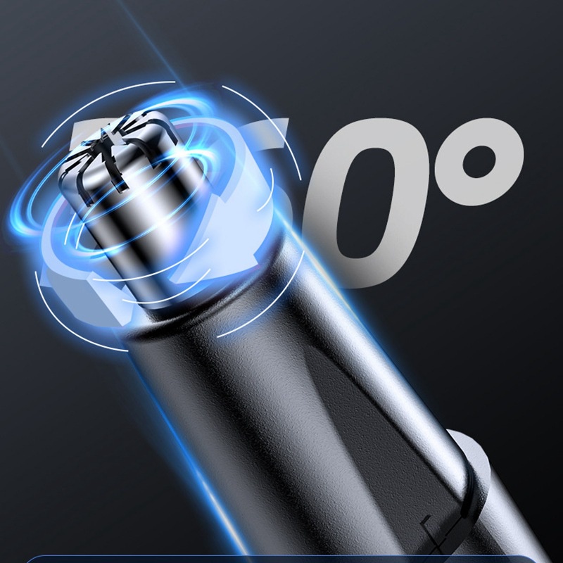 Máy cạo râu mini và cắt tỉa lông mũi cho nam 2 trong 1 đa năng tiện lợi