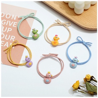 Set Đồ Buộc Tóc Cho Bé In Hình Xinh Xắn Dễ Thương