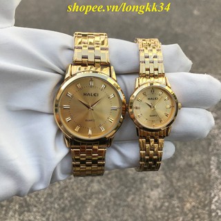 Đồng hồ đôi nam nữ HALEI cao cấp chống nước chống xước