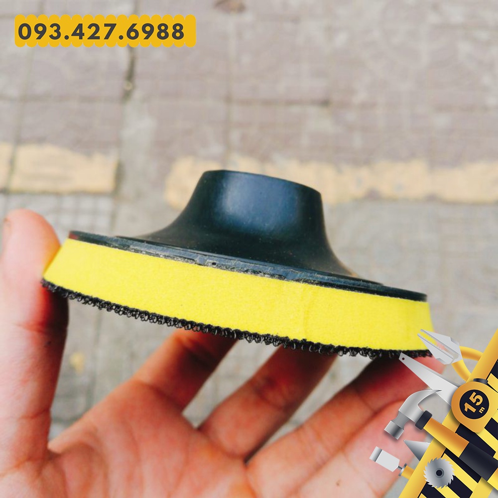 Đế Chà Nhám - Dính Nhám - Đế Dính Giấy Ráp 100mm  💵