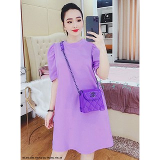 ĐẦM SUÔNG TAY PHỒNG CÓ TÚI 2 BÊN