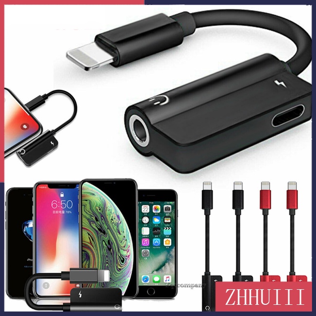 Bộ Chuyển Đổi Kết Nối Tai Nghe Và Cáp Sạc Cho iPhone 8 / 8 Plus