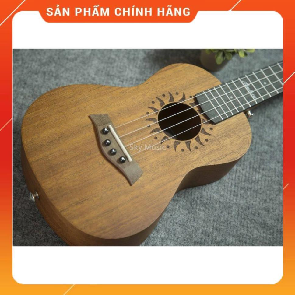 [Hàng chuẩn loại 1] Đàn Ukulele Concert 23inch Andrew Họa Tiết Mặt Trời Siêu Xịn Sò (Tặng Kèm Full Phụ Kiện)