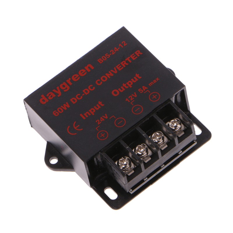 Bộ chuyển đổi dòng điện 1 chiều DC 24V sang 12V 5A 60W