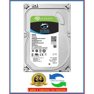 Ổ cứng hdd seagate seagate skyhawk 500gb sata 3 - chuyên dùng cho máy tính và đầu ghi camera